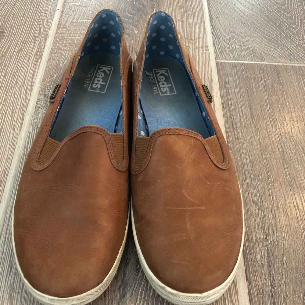 Women’s KEDS leather loafer